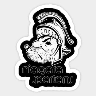 Defunct Niagara Spartans Football 1980 Sticker